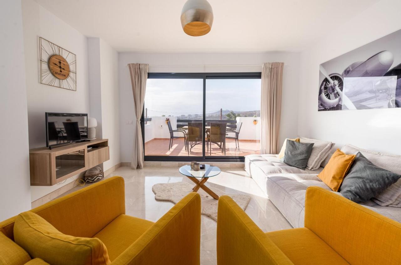 Lotus 2401 - Beautiful Apartment With Pool & Sea View Casares Exterior photo